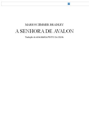 [Avalon 03] • A Senhora De Avalon